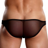 male power Bikini BRAZILIAN POUCH Noir
